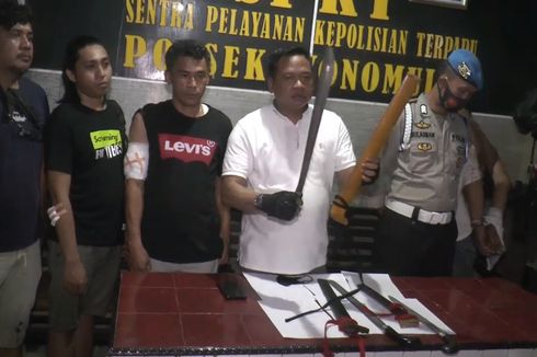 Polisi di Polewali Mandar Dibacok Saat Tangkap Pengedar Sabu, 2 Luka Parah