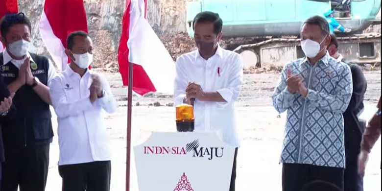 Terbaru, Groundbreaking Hilirisasi Batu Bara Jadi DME, Jokowi: Bisa Hemat Subsidi Elpiji Rp 7 Triliun