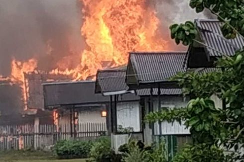 Pasca-kerusuhan di Yahukimo, Ribuan Warga Mengungsi di Kantor Polisi 