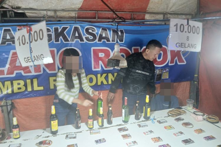 Geger Miras Dijadikan Hadiah Permainan di Pasar Malam di Indramayu