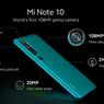 Xiaomi Mi Note 10 Resmi Dijual di Indonesia, Ini Harganya