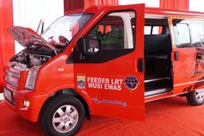 Mobil Listrik DFSK Gelora E Jadi Angkot di Palembang