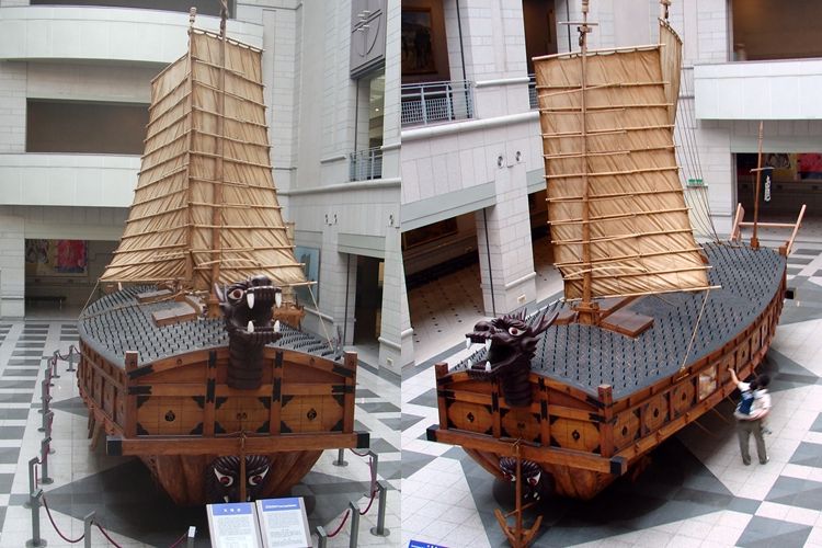 Geobukseon atau Kapal Kura-Kura Korea dari abad ke-16.