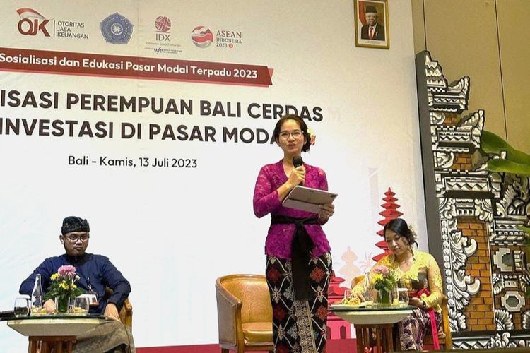 BRI Danareksa Sekuritas (BRIDS) bersama dengan OJK dan Bursa Efek Indonesia (BEI) menggelar kegiatan Sosialisasi dan Edukasi Pasar Modal dengan tema ?Sosialisasi Perempuan Bali Cerdas Berinvestasi di Pasar Modal?. Diskusi ini dihadiri oleh 200 ibu perwakilan dari Tim Penggerak Pemberdayaan dan Kesejahteraan Keluarga Kelurahan (TP PKK) se-provinsi Bali