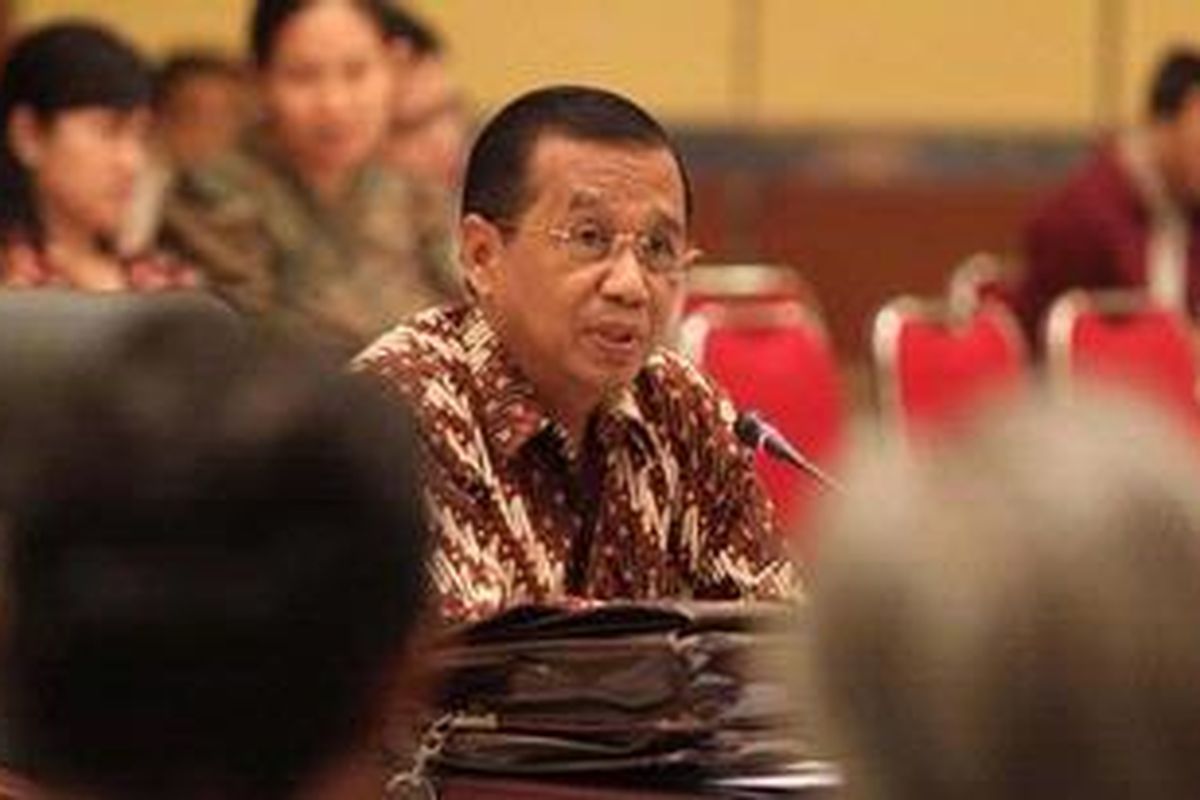 Ketua Komisi Pemberantasan Korupsi (KPK) Busyro Muqoddas