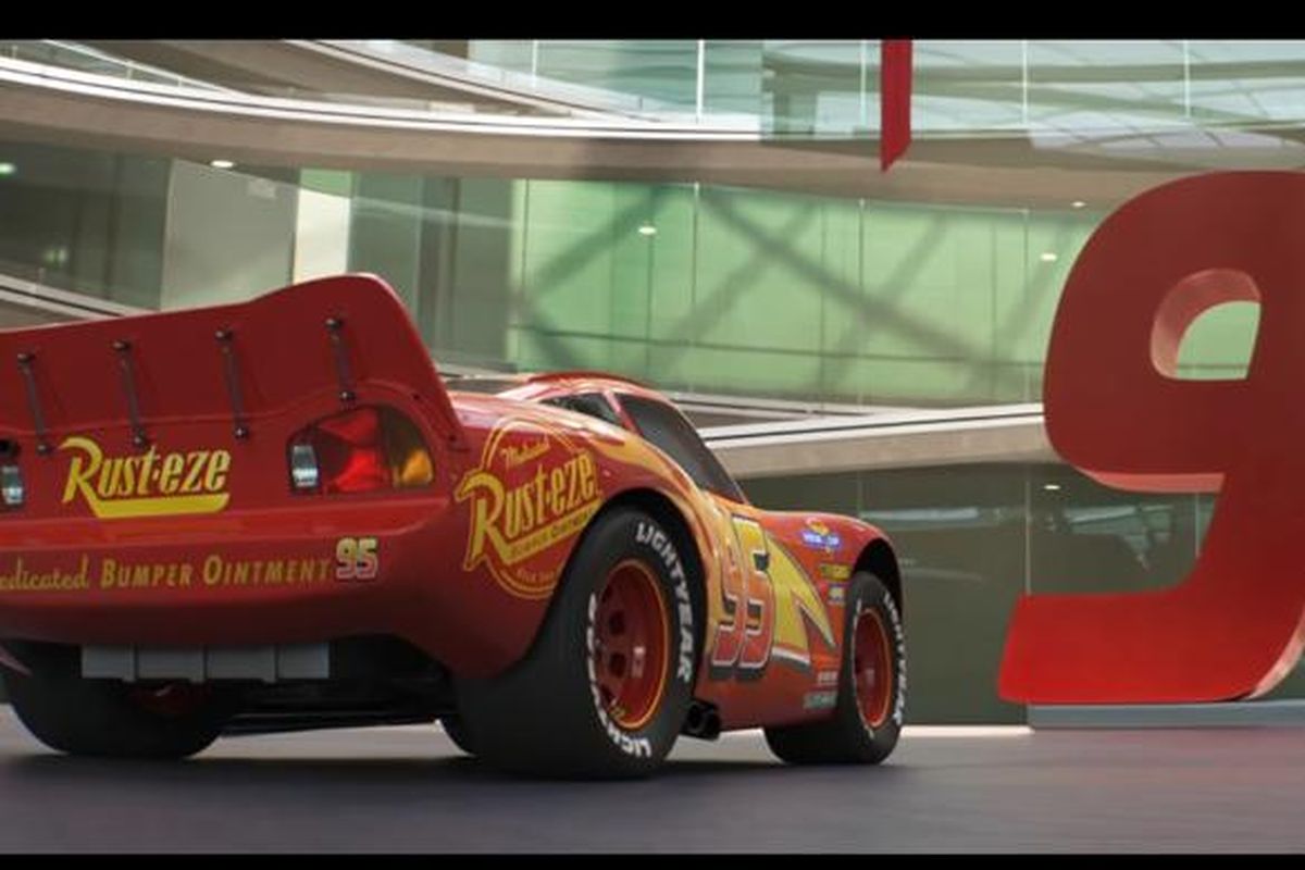 Lightning McQueen di Cars 3
