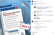 Lowongan Magang Kemenpar 2026 Batch 3 bagi Mahasiswa dan Siswa Aktif