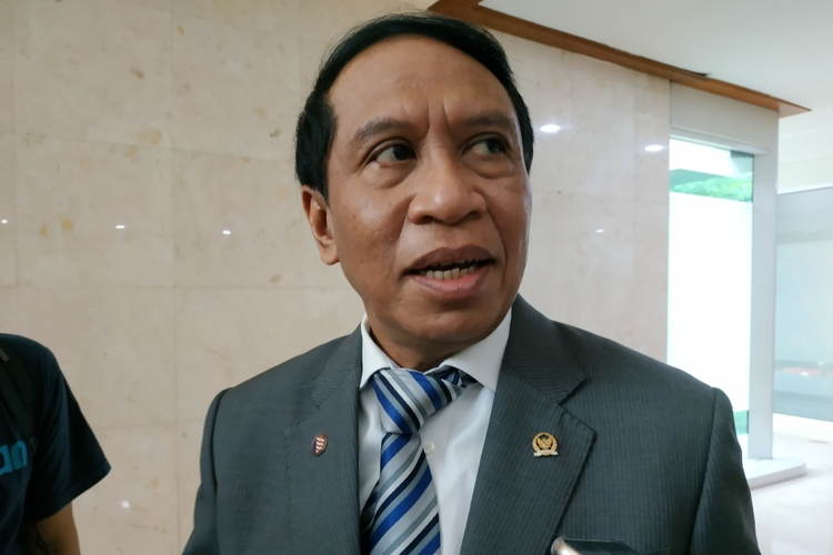 Ketua Komisi II DPR RI, Zainuddin Amali di Kompleks Parlemen, Senayan, Jakarta, Kamis (1/8/2019).