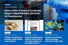 [POPULER SAINS] Covid-19 Omicron Banyak Terjadi Reinfeksi | 5 Manfaat Tempe | Wisatawan Mengaku Positif Covid-19 Jalan-jalan di Malang