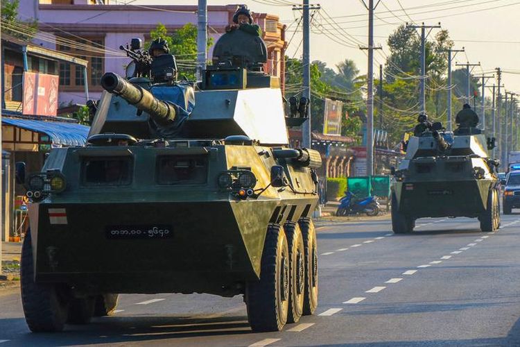 Myanmar's military has taken over the country since a coup on February 1