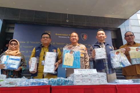 Polda Metro Sita Ratusan Ribu Obat Keras dari Toko di Jakarta, Bekasi, dan Depok