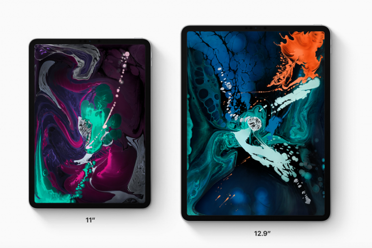 iPad Pro 2018 tersedia dalam 2 ukuran layar.