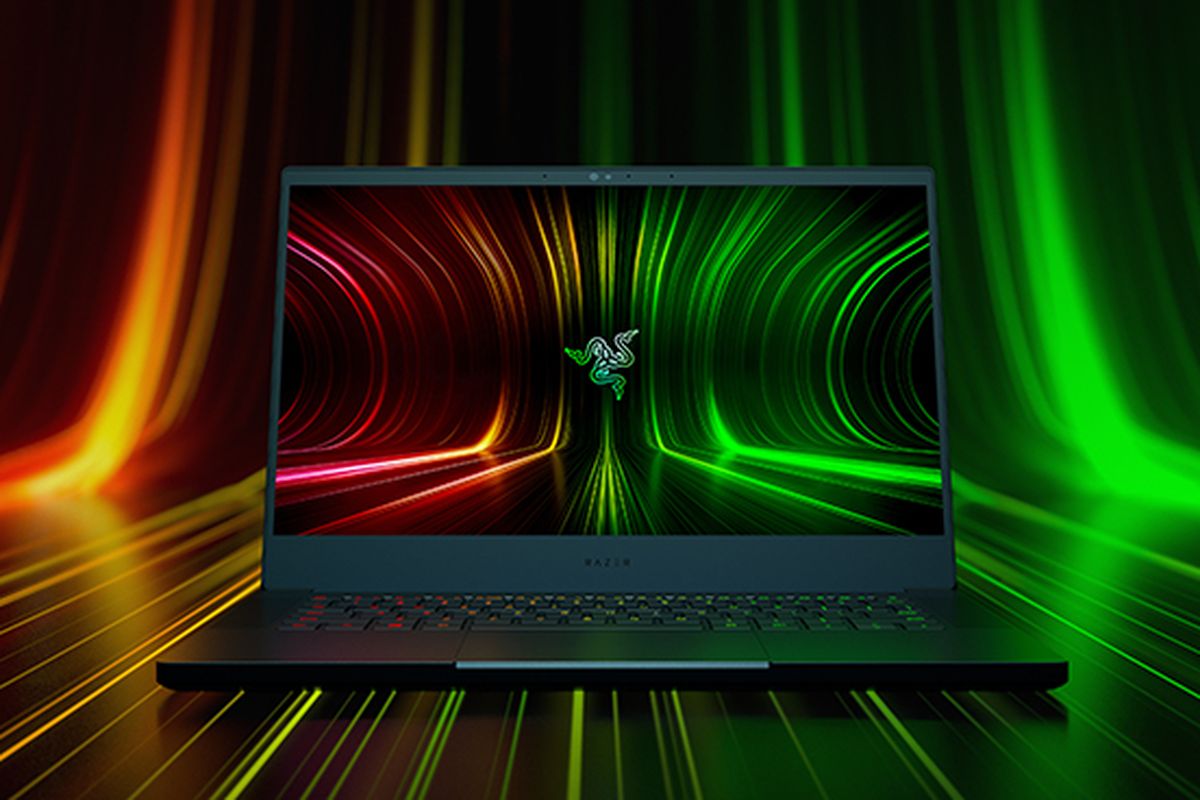 Ilustrasi laptop gaming Razer Blade 14.