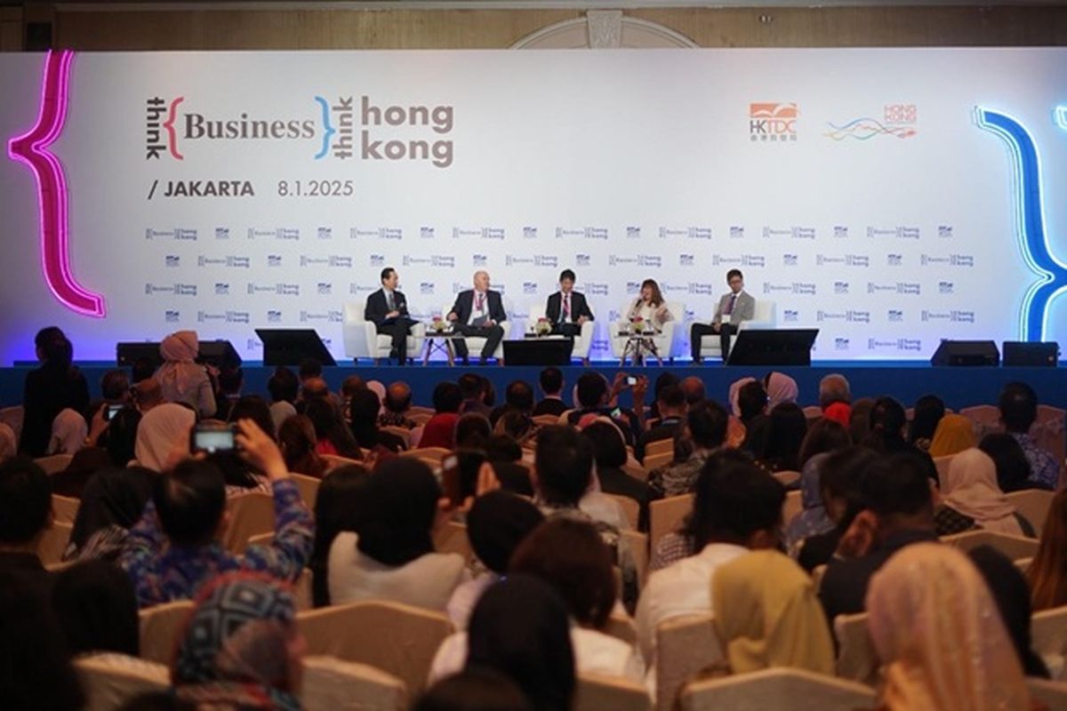 Acara Think Business, Think Hong Kong (TBTHK) yang diselenggarakan oleh Hong Kong Trade Development Council (HKTDC). 