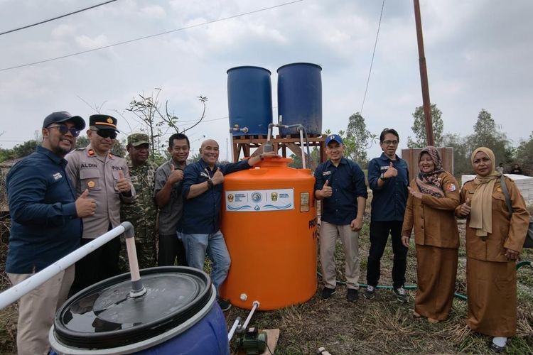 TEP Unpad Bangun 6 Instalasi Air di Fakfak, Sulap Air Berkarat Jadi Layak Minum