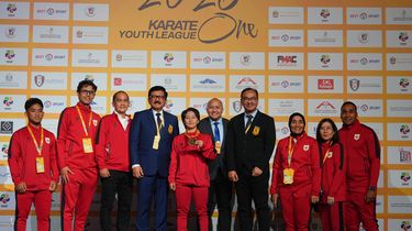Karateka Putri Indonesia Raih Emas di WKF Youth League Fujairah 2026