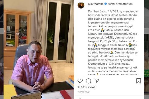 Perangi Kartel Krematorium, Jusuf Hamka: Sebangsa Setanah Air Wajib Kita Jaga 