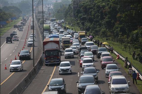 Ada Perbaikan Jalan, Ini Rekayasa Lalu Lintas di Tol Jagorawi