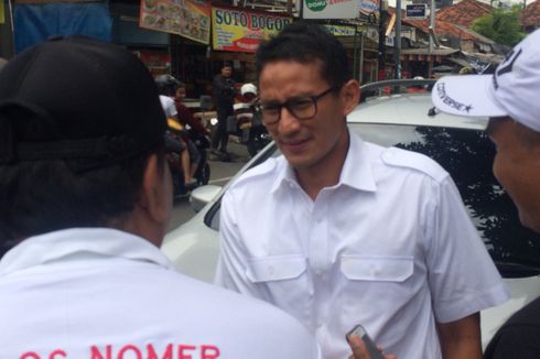 Sandiaga Minta Polisi Tunda Pengusutan Kasusnya