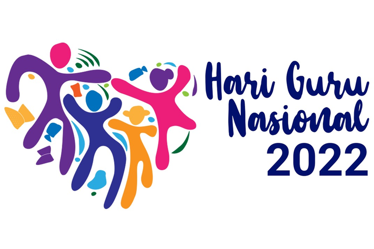 Logo Hari Guru Nasional 2022.