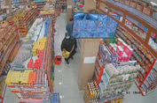 Viral, Aksi Ibu dan 2 Pemuda Terekam CCTV Berkomplot Curi Susu di Minimarket di Ngawi