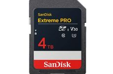 SanDisk Perkenalkan Kartu SD 4 TB, Diklaim yang Pertama di Dunia