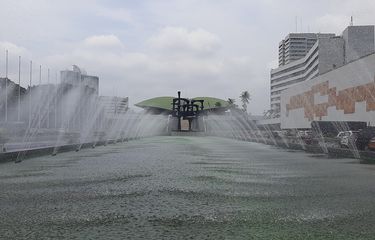 Suasana di Kompleks Parlemen atau Gedung DPR/MPR, Jakarta, Jumat (14/1/2022).