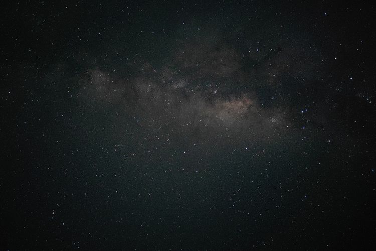 Milky way yang dijepret dengan kamera Redmi Note 9 Pro.