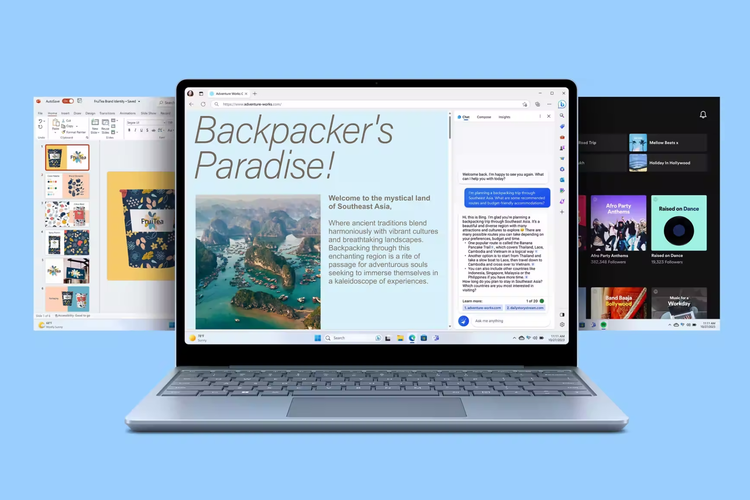 Microsoft Surface Laptop Go 3 meluncur dengan prosesor Intel Core i5-1235U generasi ke-12. Harga Surface Laptop Go 3 mulai 799,99 dollar AS (sekitar Rp 12,3 juta).