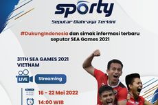 Simak Laporan Langsung SEA Games dari Vietnam di Sporty Kompas.com Pukul 14.30 WIB