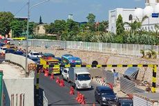 4 Titik Kemacetan di Kota Solo Imbas Penutupan Jalan Simpang 7 Joglo