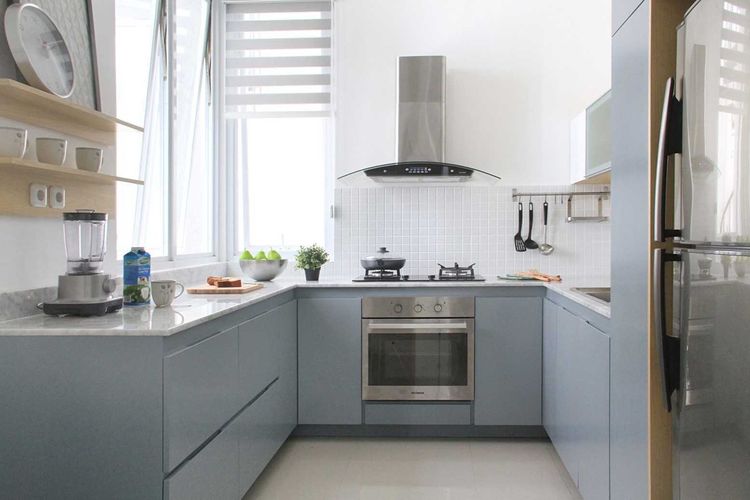 Desain dapur V Kitchen di Bandung karya Arkitekt.Id 