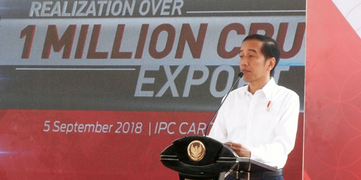 Presiden Jokowi sebut otomotif Indonesia jangan sampai kalah dari Thailand.