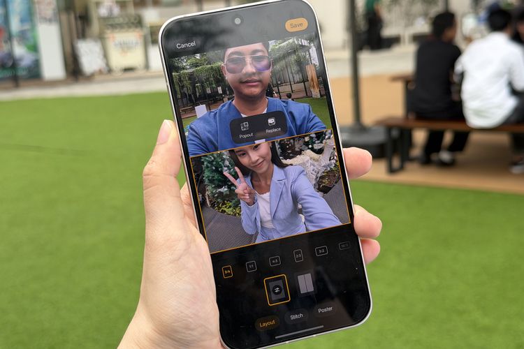 Fitur andalan yang dihadirkan Reno 15 series adalah kemampuan untuk membuat kolase unik dan cocok untuk generasi muda