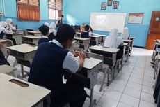 Sebagian Murid Kelas 9 di SMPN 1 Tangerang Mulai Ikuti Belajar Tatap Muka