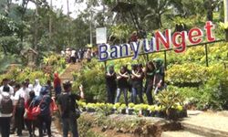 Uji Adrenalin dengan Bersepeda Udara di Banyu Nget Trenggalek