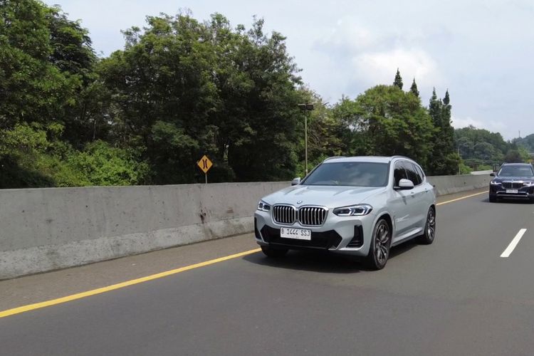 Test drive BMW X3 M Sport dalam Kompas Otomotif Challenge (KOC) 2022