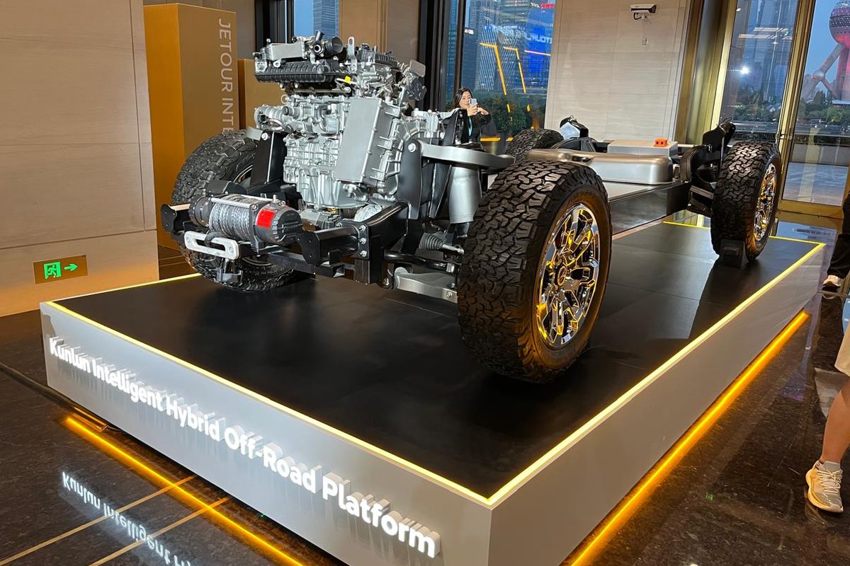 Jetour mengenalkan platform mobil offroad hybrid terbaru