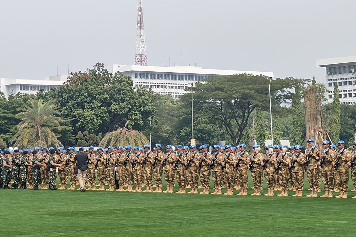 240 Personel TNI Satgas Kizi Konga Minusca Bakal Bangun Jalan hingga Gedung di Afrika Tengah