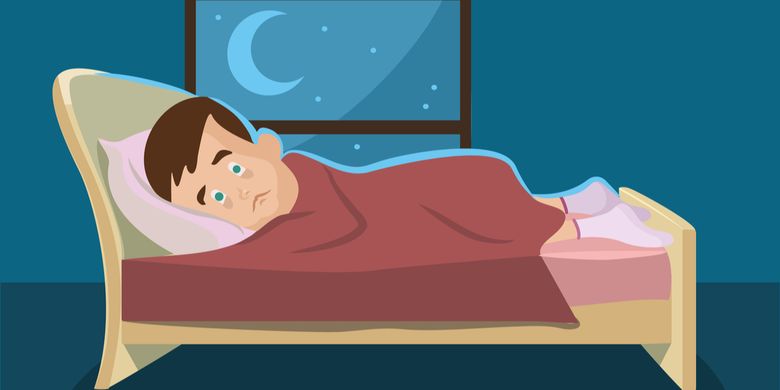 Ilustrasi tidur