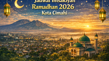 Jadwal Imsakiyah Kota Cimahi Hari Ini 20 Februari 2026