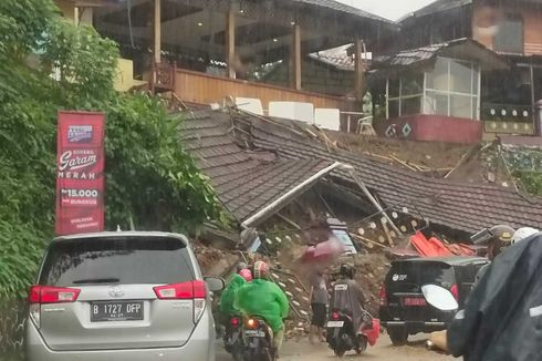 Hujan Deras Picu Tanah Longsor di Ambon, Sebuah Kafe Ambruk