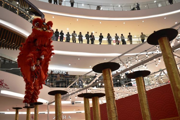 The King of Lion Dance di Senayan City