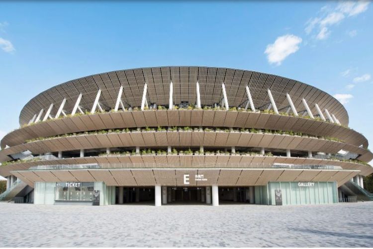 Stadion Nasional Jepang Kengo Kuma 