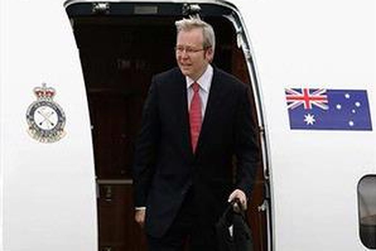 Perdana Menteri Australia Kevin Rudd.