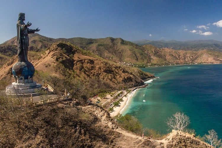 Patung Cristo Rei, Dili, Timor Leste.