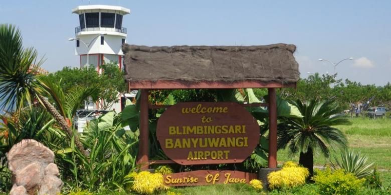 Bandara Blimbingsari di Banyuwangi, Jatim.