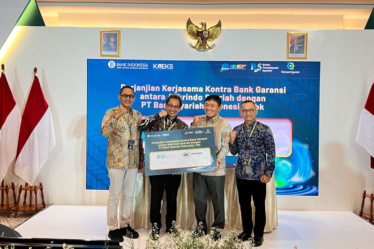 PT Jaminan Pembiayaan Askrindo Syariah atau Askrindo Syariah menjalin kerja sama penjaminan Kontra Bank Garansi (KBG) dengan PT Bank Syariah Indonesia Tbk (BSI). 
