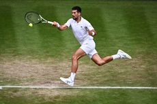 Wimbledon 2023: Djokovic ke Semifinal, Selangkah Lebih Dekat dengan Trofi Ke-24 Grand Slam