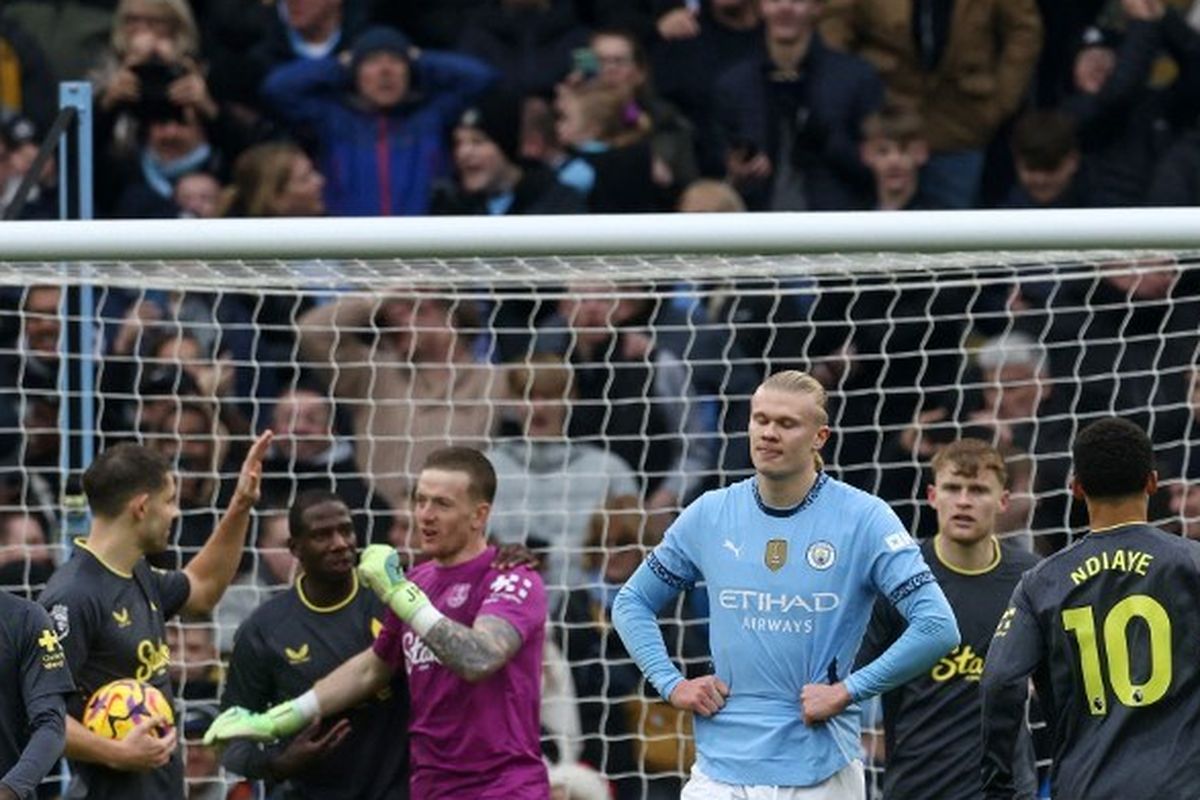 Man City Vs Everton Ketika Seamus Coleman Masuk Kepala Haaland...